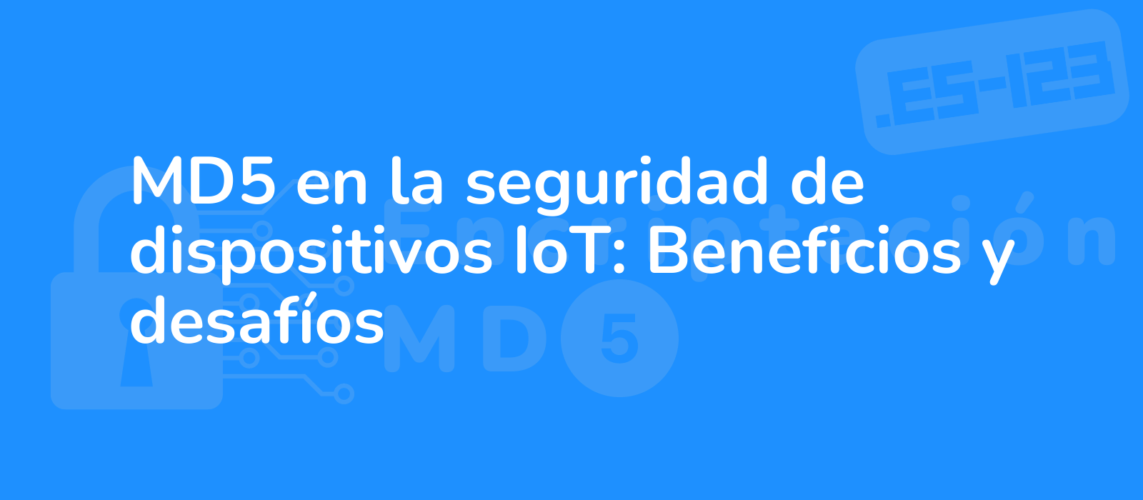 abstract image representing md5 in iot device security benefits and challenges