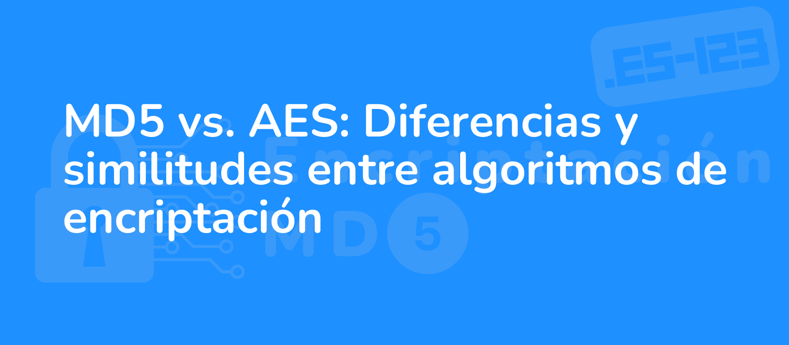 high resolution image depicting comparison between md5 and aes encryption algorithms highlighting differences and similarities with a technical aesthetic