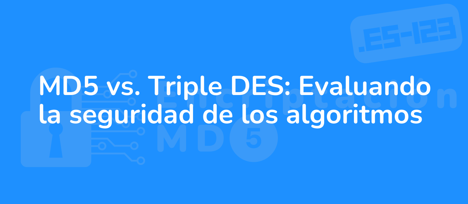 comparing md5 and triple des algorithms illustration of security assessment with code fragments and lock icons 8k resolution